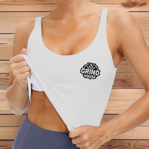 Athletic Crop Top - Comfortable Polyester Sports Bra for Active Lifestyle, Yoga, Gym Workout, Running, Fitness